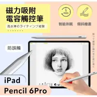 在飛比找有閑購物優惠-強強滾生活 ipad pencil 6 Pro 磁力吸附 電