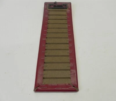 VINTAGE GM DOOR CONSOLE COVER ROLL-UP IN RED GM #25524406 PRE-OWNED NOS