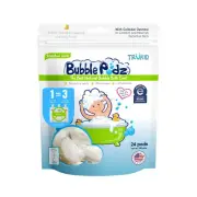 TruKid Bubble Podz Bubble Bath for Baby & Kids, NEA-Accepted for Eczema,24 Podz)