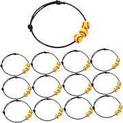 Adjustable Baseball Charm Bracelets 20pcs Braided String Bracelets Sports for Men/Women/Boys and Girls Baseball Fan's