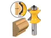 1-3/16" Bullnose & Cove Trim Molding Router Bit - 1/2" Shank - Yonico 13101