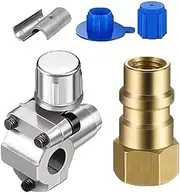 yuksok Piercing Valve Kit R12 to R134A Bpv 31 Replace System Quick Coupler Interface Quick Conversion Retrofit Valve Kit, 1 Set