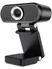 Webcam Full HD 1080P Black - Compatible With Windows 10/8/7 And Mac OS X