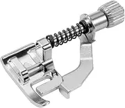Metal Blind Hem Presser Foot for Low Shank Snap-On Singer, More Sewing Machines，Sewing Machine, Concealed Needle Sewing, Presser Foot, Concealed Sewing, pry Edge Presser Foot (Silvery)