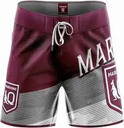 [Ashtabula] NRL Barrel Board Shorts - QLD - Swim - Adult