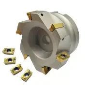 BAP400R 80-27 6Flute 80mm CNC Face Milling Cutter Shell + 10Pcs APMT1604PDER