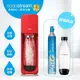 英國SodaStream Source plastic氣泡水機(紅)