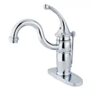 Kingston Brass KB140.GL Georgian 1.2 GPM 1 Hole Bathroom Faucet - Chrome