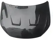 Car Accessories Carbon Fiber GT24 Style Hood Bonnet Compatible For 2008-2012 Scirocco Hood Cover Car-styling