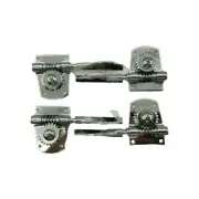 Genuine Fender Standard Chrome Cloverleaf Bass Guitar Tuners 003-6400-049