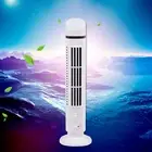 1 Set Mini Tower Fan Adjustable Wind Volume Temperature Reduction Streamlined