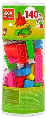 Mega Construx Wonder Builders 140 Piece Tube GVM56 [Version 3]