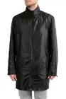 Hugo Boss "Melongo1" Men's Black Full Zip Windbreaker Lined Coat US S IT 48