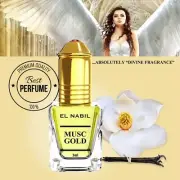 Oil perfume Natural 100% MUSK GOLD LUXURY FOR EVERYONE free shipping