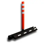 Traffic Lane Separator Kerb - Centre Module & Post