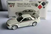 MINI GT - NISSAN SKYLINE GTR R32 S-TUNE [WHITE] NEAR MINT SEALED BOX 1:64