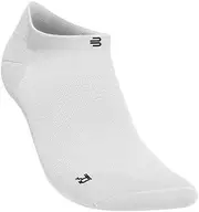 [BAUERFEIND] Sports Socks "Run Ultralight Low Cut Socks", 1 Pair of Very Thin Trainer Socks for Men and Women, Short Running Socks with Compression for Jogging & Fitness, Yoga Socks
