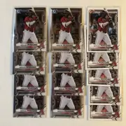2021 Bowman Geraldo Perdomo Prospect Lot x8 Chrome x5 Paper Diamondbacks