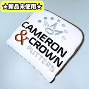 [Brand New] Rare CAMERON & CROWN Putter Head Cover Titleist Scotty Cameron