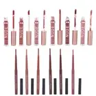 12pcs Matte Lip Gloss Lip Liner Set Waterproof Long Lasting Liquid Lipstick ESP