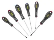 Stanley Tools - FatMax Screwdriver Set Parallel / Flared / Pozi Set of 6