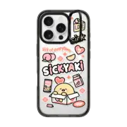 iPhone 16 Pro Impact Ring Stand Case MagSafe Compatible sick of everything