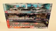 Burago Red Bull, Ferrari & Mercedes Formula 1 F1 Die-Cast 1:43 - BUNDLE(18 Cars)