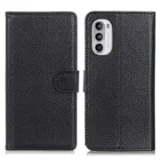 For Motorola Moto G52 4G/G82 5G PU Leather Case Wallet All-round Protection ic Clasp Cover