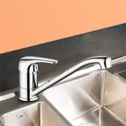 ACA Kitchen Taps Mixer Tap Basin Laundry Sink Spout Swivel WELS Silver