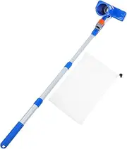 BCOATH Easy-to-Maneuver Pool Vacuum Above Ground Pool Cleaning Kit Long Handle Absorber Portable for