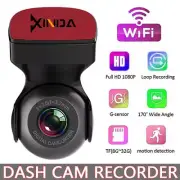 WiFi Dash Cam Vehicle HD 1080P G-Sensor Video 170° Car Camera Recorder Car DVR