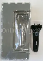 Axe Philips Shaver XA913 Handle Body ONLY 2 Head Cordless UNUSED READ
