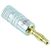 5 x Red 4mm Gold Banana Test Plug Connector