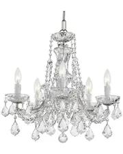 Crystorama 5-Light Maria Theresa Mini Chandelier