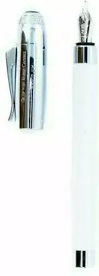 Faber Castell Bentley White Satin Fountain Pen Fine