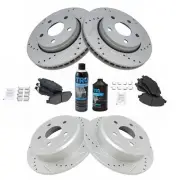 Front Rear Disc Brake Kit Fits Jeep Wrangler JK 2007-2018 RPO Code (for: Jeep)