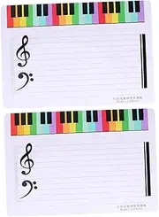 FUNOMOCYA School Whiteboard Lines Double-Sided Magnetic Writing Board Home Classroom Magnetic Whiteboard