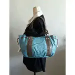 牛皮包*黛安娜DIANA * 全新 土耳其藍  肩背包 側背包 手提包 手拿包 小筆電包 造型別緻 出清優惠