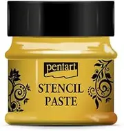 Stencil Paste 50ml Gold, Mixed
