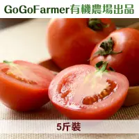 在飛比找台灣好農優惠-【GoGoFarmer】有機牛番茄(5台斤)