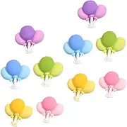 DIYEAH 10pcs Cute Cloud Resin Charms Flatback Resin Charms Embellishments for Hair Clips Photo Frames Phone Cases Jewelry Boxes DIY Crafts Assorted Color