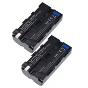 2 x NP-F330 Battery FOR Yongnuo YN300 / 360 YN600 LED Video Light Godox LED500LR