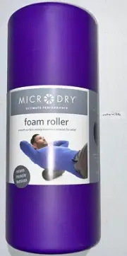 New Microdry Foam Roller Fitness, Exercise, Muscle Relief, Yoga, Stretching