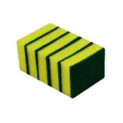 Italplast General Purpose Absorbent Soft Cleaning Sponge Scourer 5pcs 100x75mm