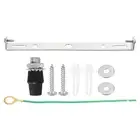 1set Ceiling Light Plate 175x19x16mm Lighting Fixture Mounting Bracket