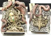 Medusa Cry Tears Snake Full Metal Jacket Zippo Oil Lighter 2024 MIB Rare