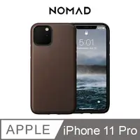 在飛比找PChome24h購物優惠-美國NOMAD經典皮革防摔保護殼- iPhone 11 Pr
