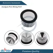 Dental Implant Surgical Bone Grafting Mixing Amalgam Pots Well Non Slip Dentist