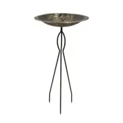ACHLA Three Hares Birdbath/Tripod Stake, Antique/Bronze - BB-18-TS