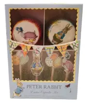 BEATRIX POTTER PETER RABBIT Easter Cupcake Kit 48 Piece Set